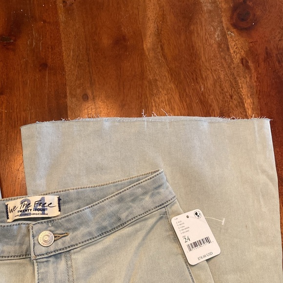 NWT Free People Just Float on Flair Jeans - Picture 8 of 13
